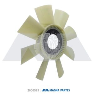 ASPA VENTILADOR MACK (8 HELICES)PLASTICA 24″ C/FAN CLUTCH/(FIBERGLASS)