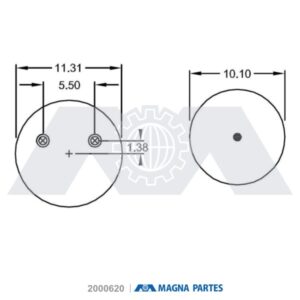 PULMON SUSPENSION BATEA RANDON