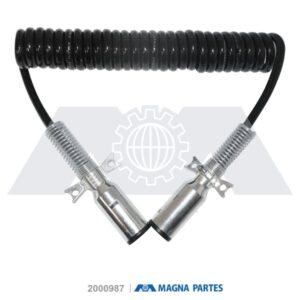 CABLE CONECTOR ESPIRAL MACHO