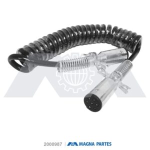 CABLE CONECTOR ESPIRAL MACHO